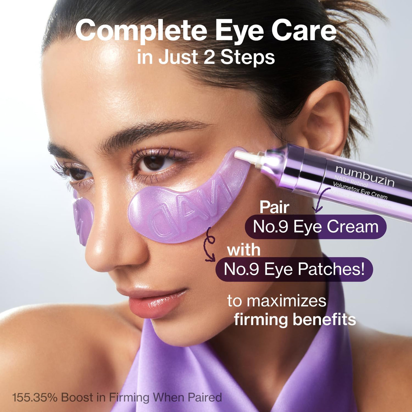 Numbuzin No.9 NAD+ Retinol Volumetox Eye Cream 10ml