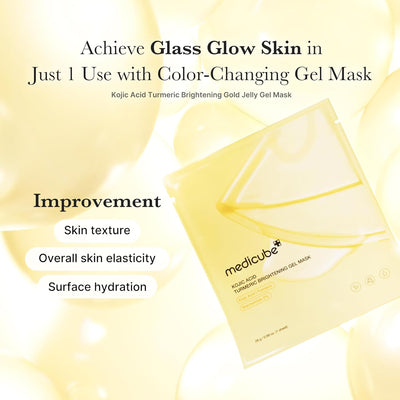 Medicube Kojic Acid Turmeric Gel Mask 2EA