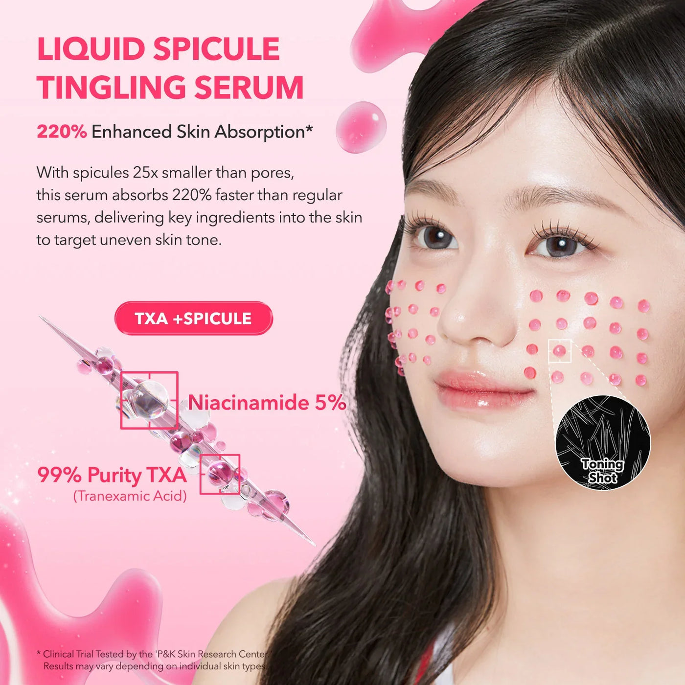 APRILSKIN TXA Niacinamide Toning Shot 99 Spicule Serum 30ml