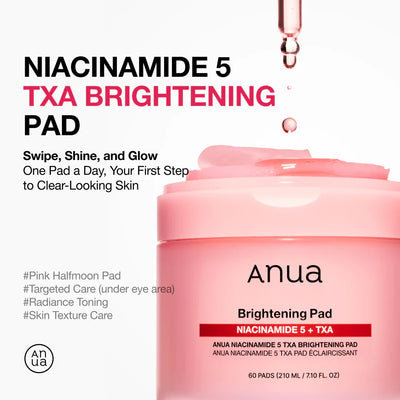 Anua Niacinamide 5 TXA Brightening Pad 60EA