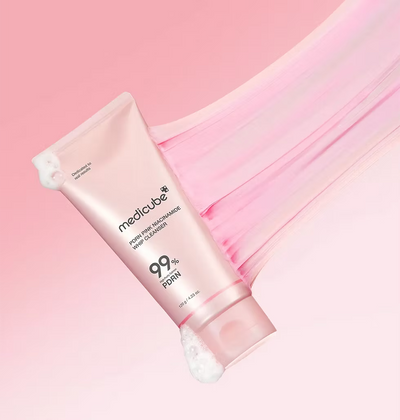 MEDICUBE PDRN Pink Niacinamide Whip Cleanser 120g