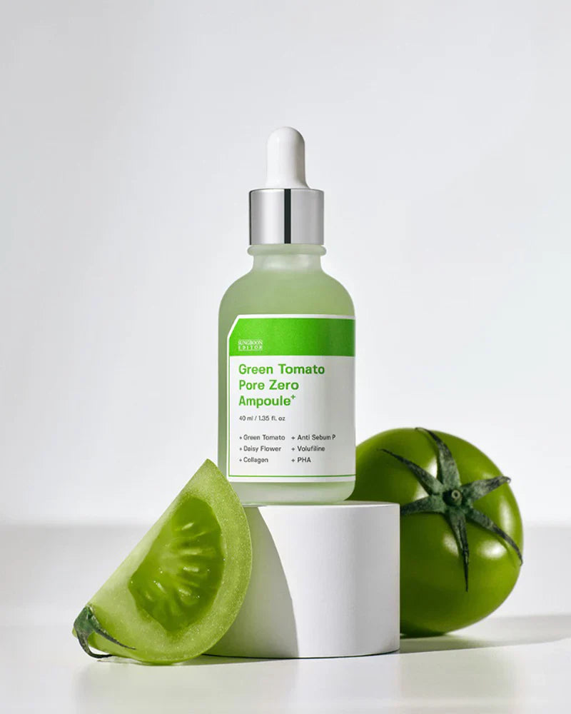 SUNGBOON EDITOR Green Tomato Pore Zero Ampoule+ 40ml